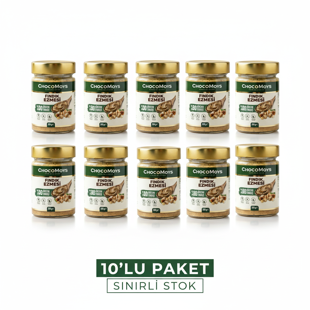 Fındık Ezmesi – %80 Giresun Fındıklı, Katkısız & Gerçek Lezzet | 300g Yerli Üretim