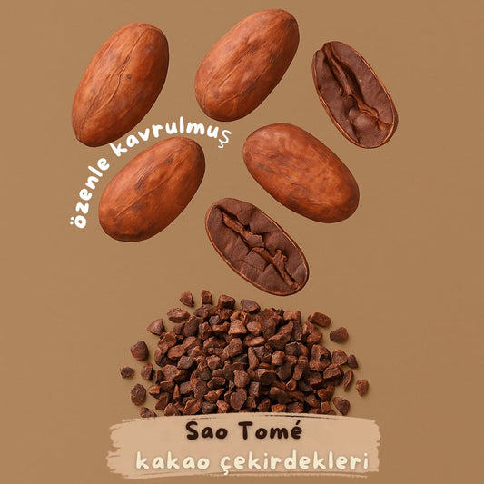Tatlı tarifleri için ideal doğal kakao nib – katkısız ve antioksidan kaynağı