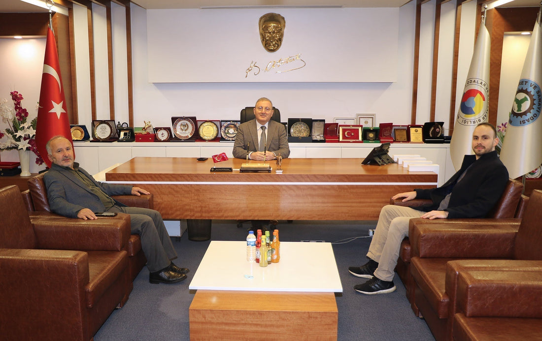 ChocoMoys kurucuları Giresun TSO ziyaretinde