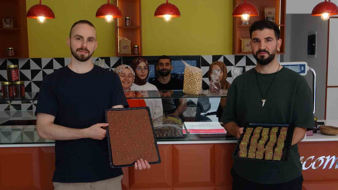 İHA muhabiri ChocoMoys atölyesinde
