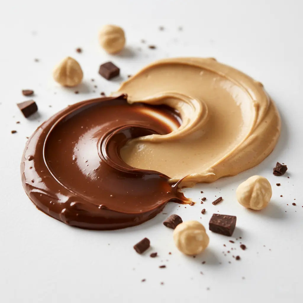 Fındık kreması ve ezme kavanozları