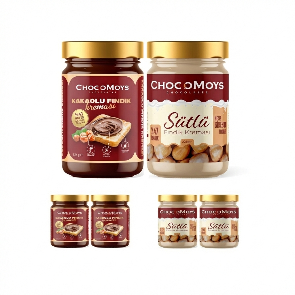 Çifte Lezzet | Kakaolu ve Sütlü Fındık Kreması