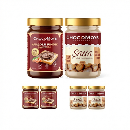Çifte Lezzet | Kakaolu ve Sütlü Fındık Kreması