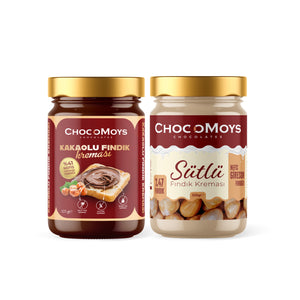 Çifte Lezzet | Kakaolu ve Sütlü Fındık Kreması