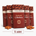 Bademli Tablet Çikolata (5 Adet) – %40 Kakao, Gerçek Bademli | 5 × 90g