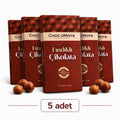 Fındıklı Tablet Çikolata (5 Adet) – %40 Kakao, Giresun Fındıklı | 5 × 90g