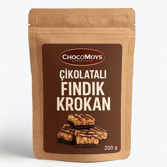 Çikolatalı Fındık Krokan – Giresun Fındıklı (250g)