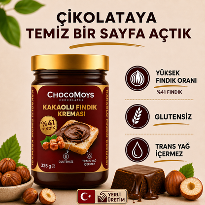 Çifte Lezzet | Kakaolu ve Sütlü Fındık Kreması