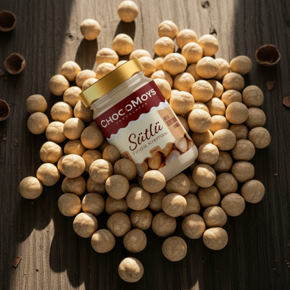 Sütlü Fındık Kreması – %47 Giresun Fındıklı, Katkısız & Gerçek Lezzet | 325g Yerli Üretim